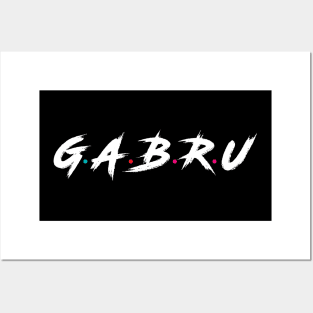 GABRU Posters and Art